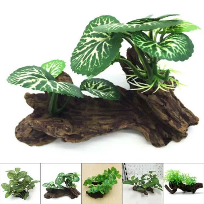 Planted Aquarium Making - Plastic Artificial Turtle Tree Trunk Driftwood