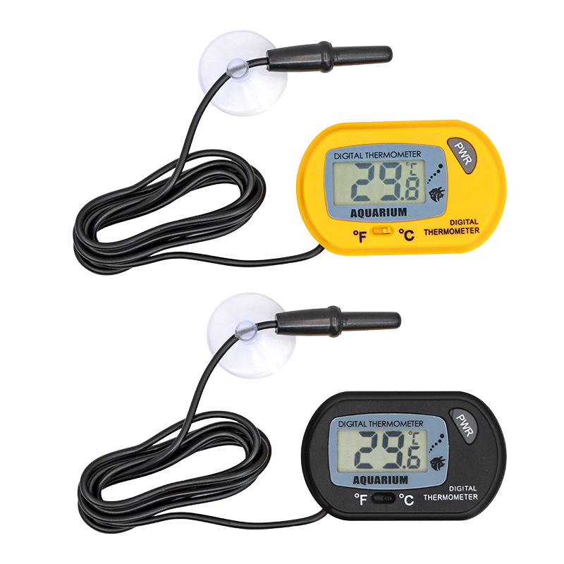 Planted Aquarium Temperature - Fish Tank Thermometer LCD Digital Aquarium