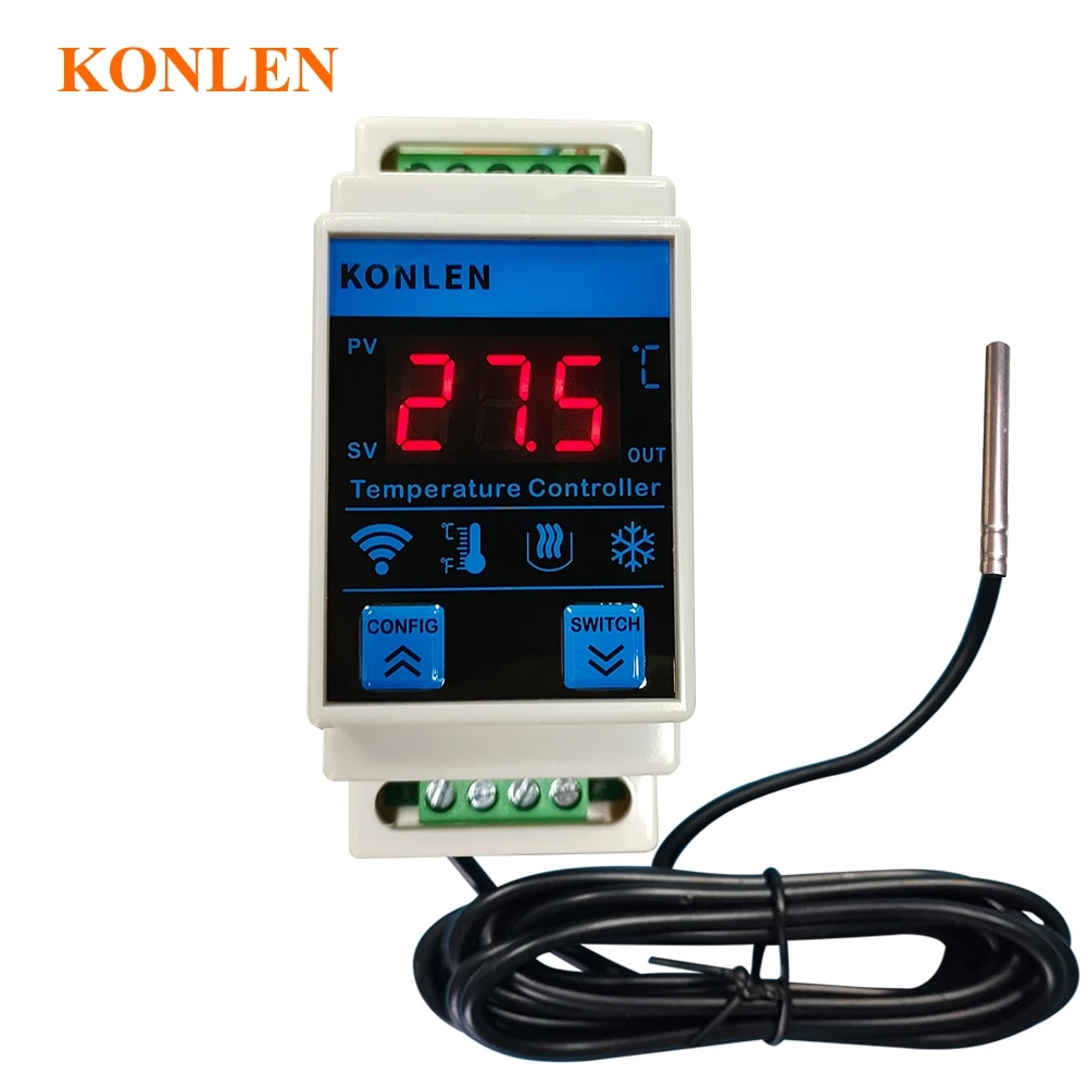 Planted Aquarium Temperature - Tuya WIFI Temperature Sensor Thermometer Controller