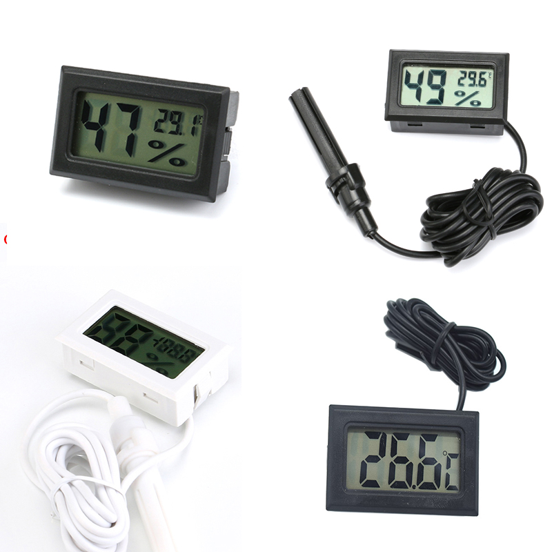 Planted Aquarium Temperature - Mini Digital Humidity Meter Thermometer Hygrometer