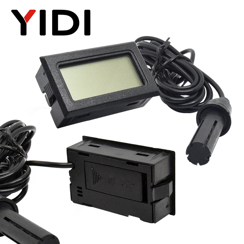 Planted Aquarium Temperature - Digital Mini LCD Thermometer Hygrometer Gauge