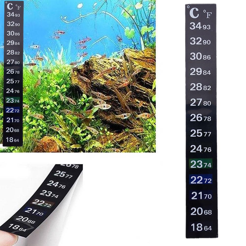 Planted Aquarium Temperature - Digital Aquarium Home Stick-on Thermometer Fish