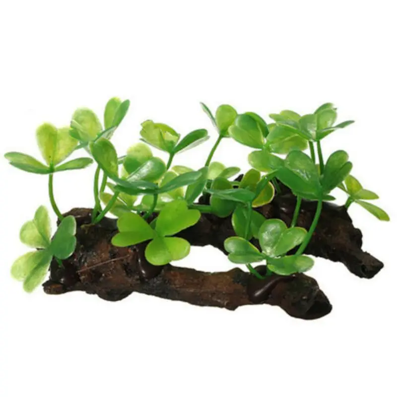 Plastic Artificial Turtle Tree - Planted Aquarium Making recension och pris