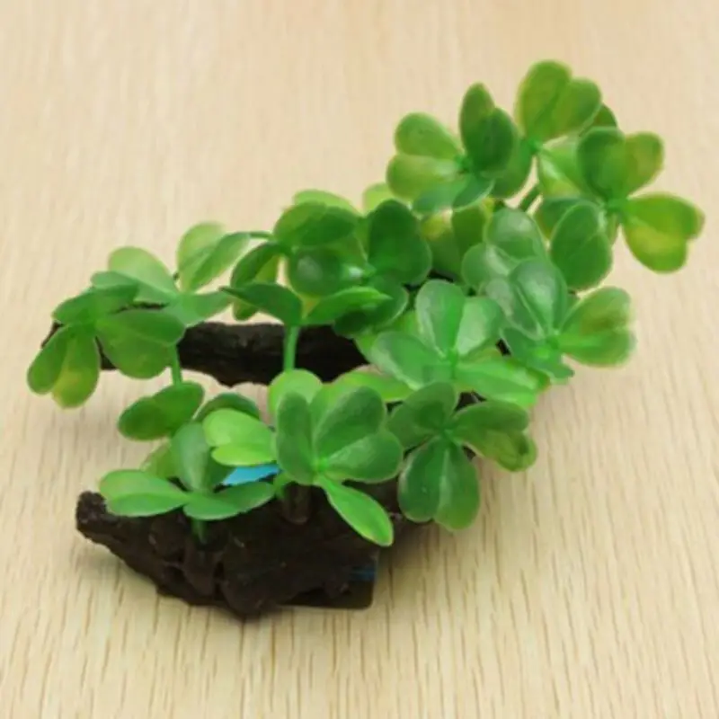 Plastic Artificial Turtle Tree - Planted Aquarium Making recension och pris