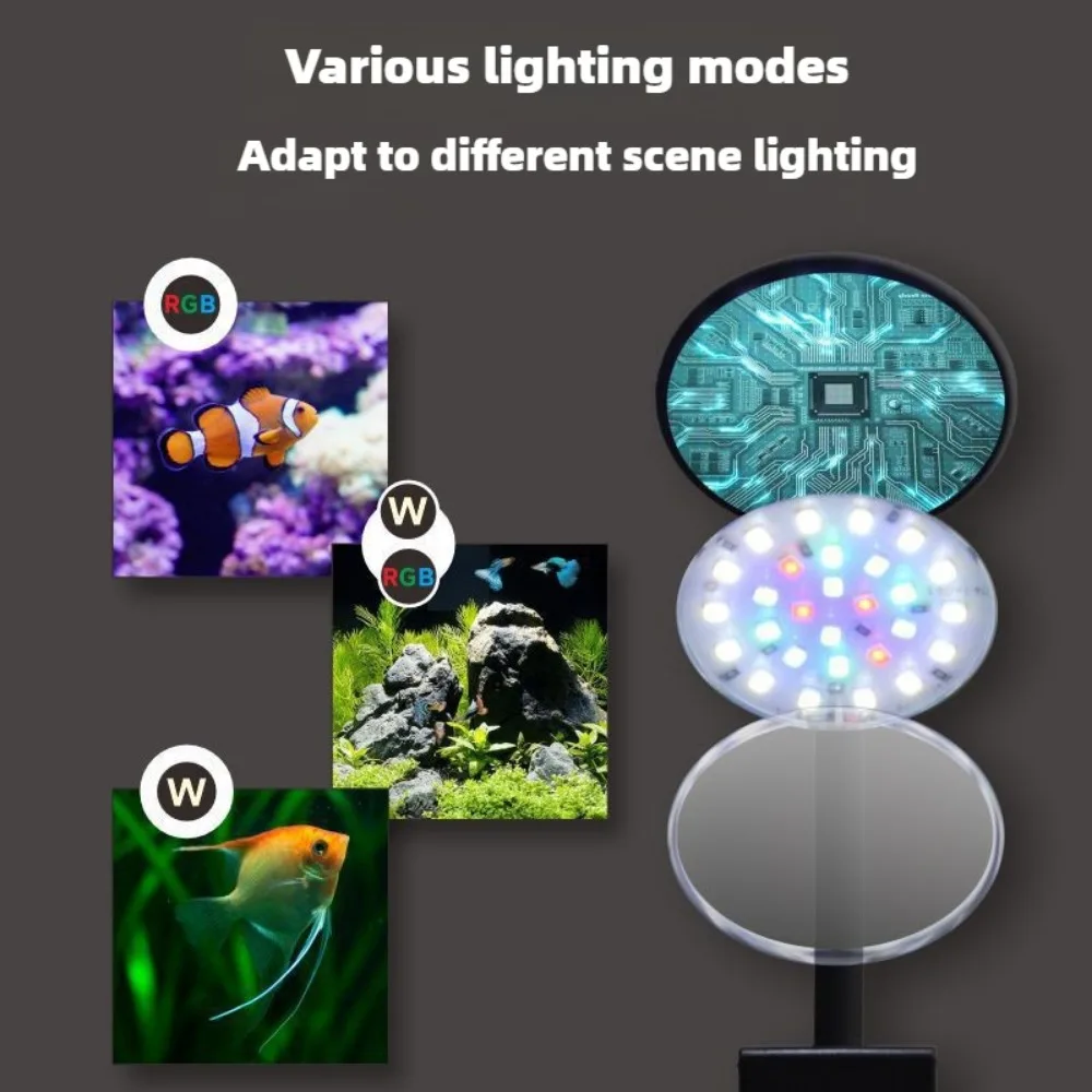 Clip on LED Aquarium Light Dim - Planted Aquarium Freshwater recension och pris