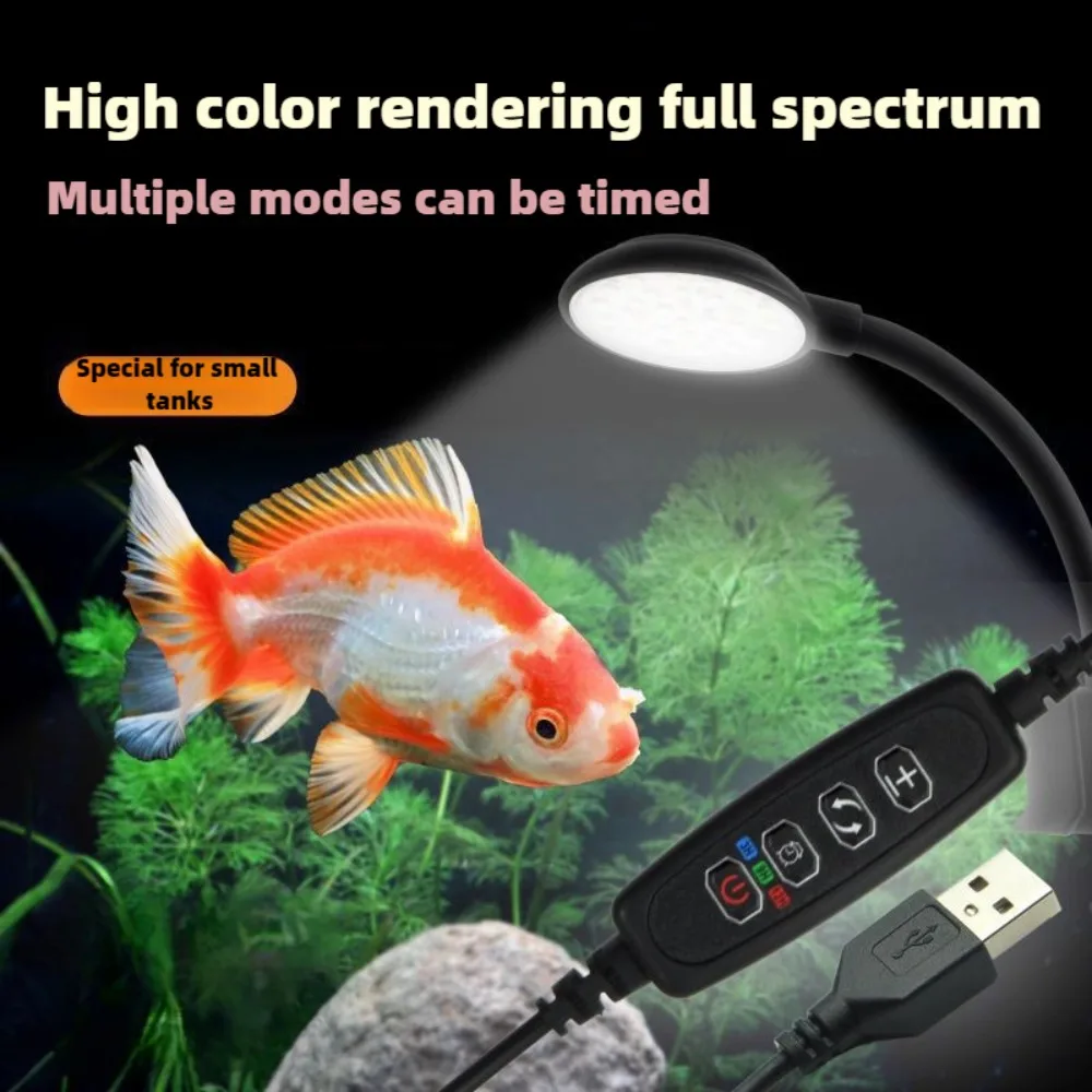 Clip on LED Aquarium Light Dim - Planted Aquarium Freshwater recension och pris