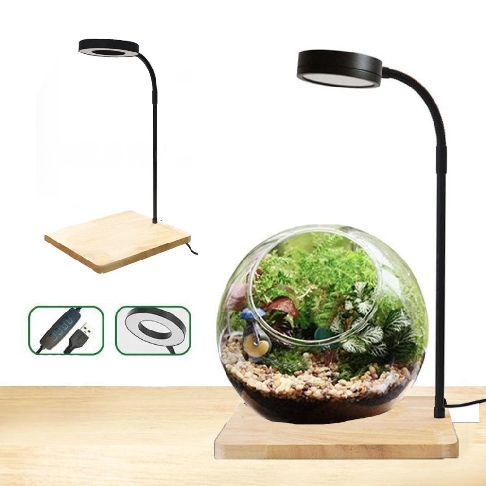 10W Fish Tank LED Lamp with Wo - Aquarium Plant On Wood recension och pris