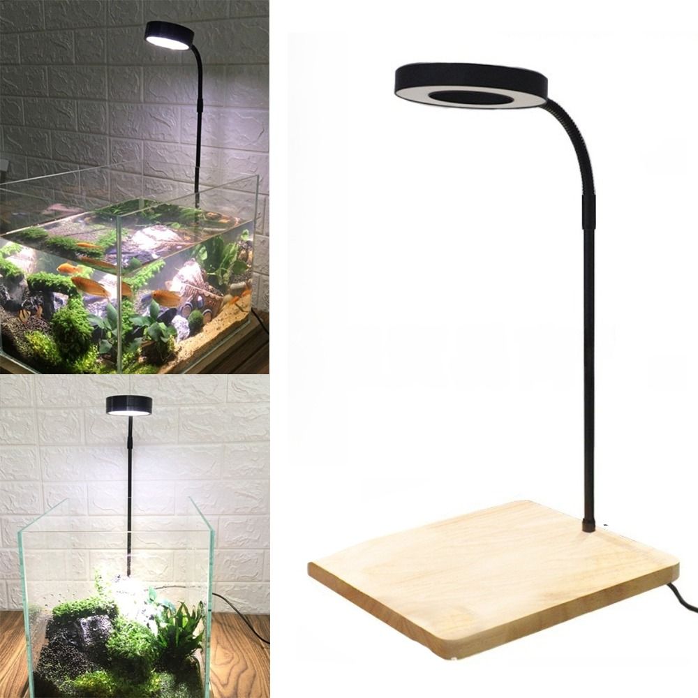 10W Fish Tank LED Lamp with Wo - Aquarium Plant On Wood recension och pris