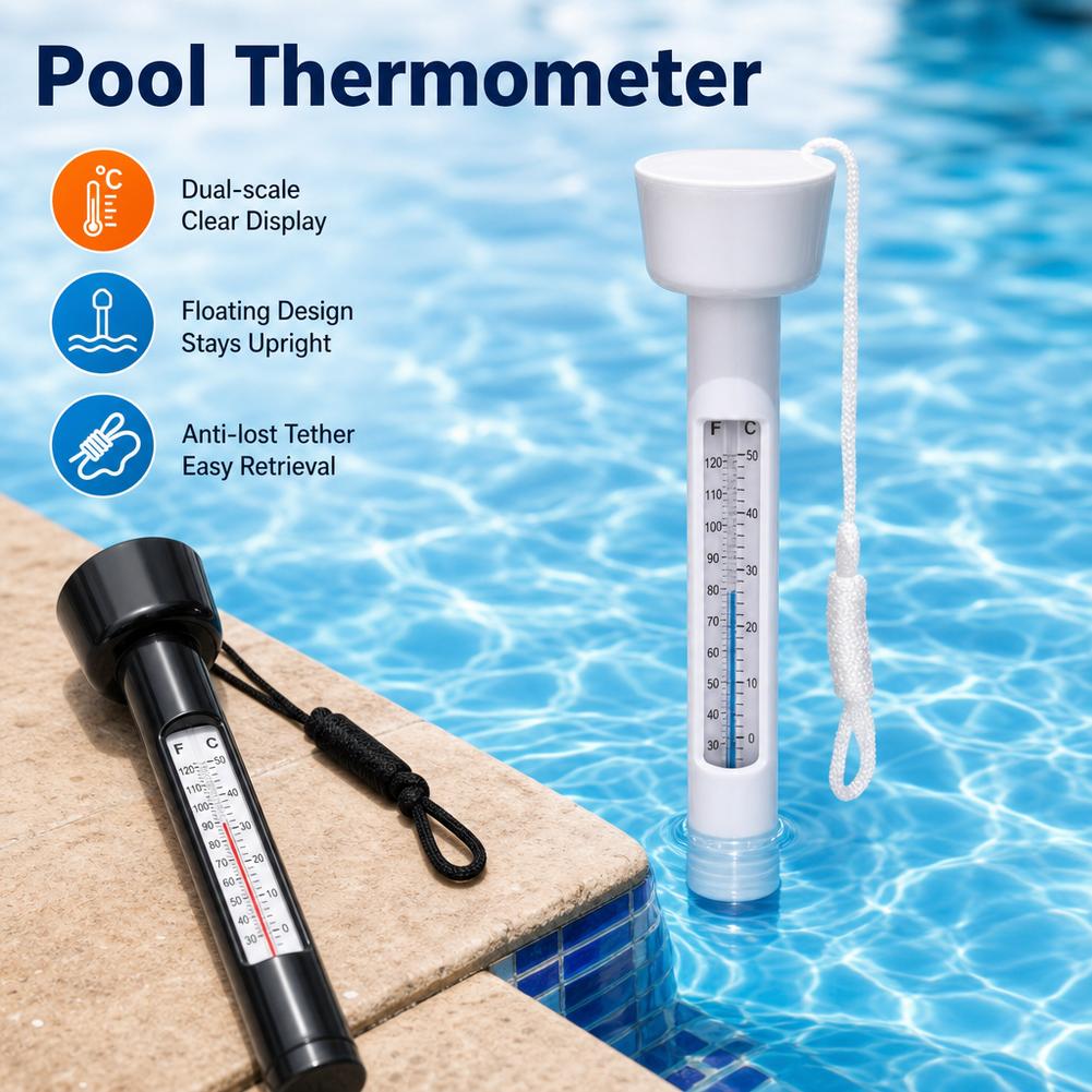 Floating Pool Thermometer With - Planted Aquarium Temperature recension och pris