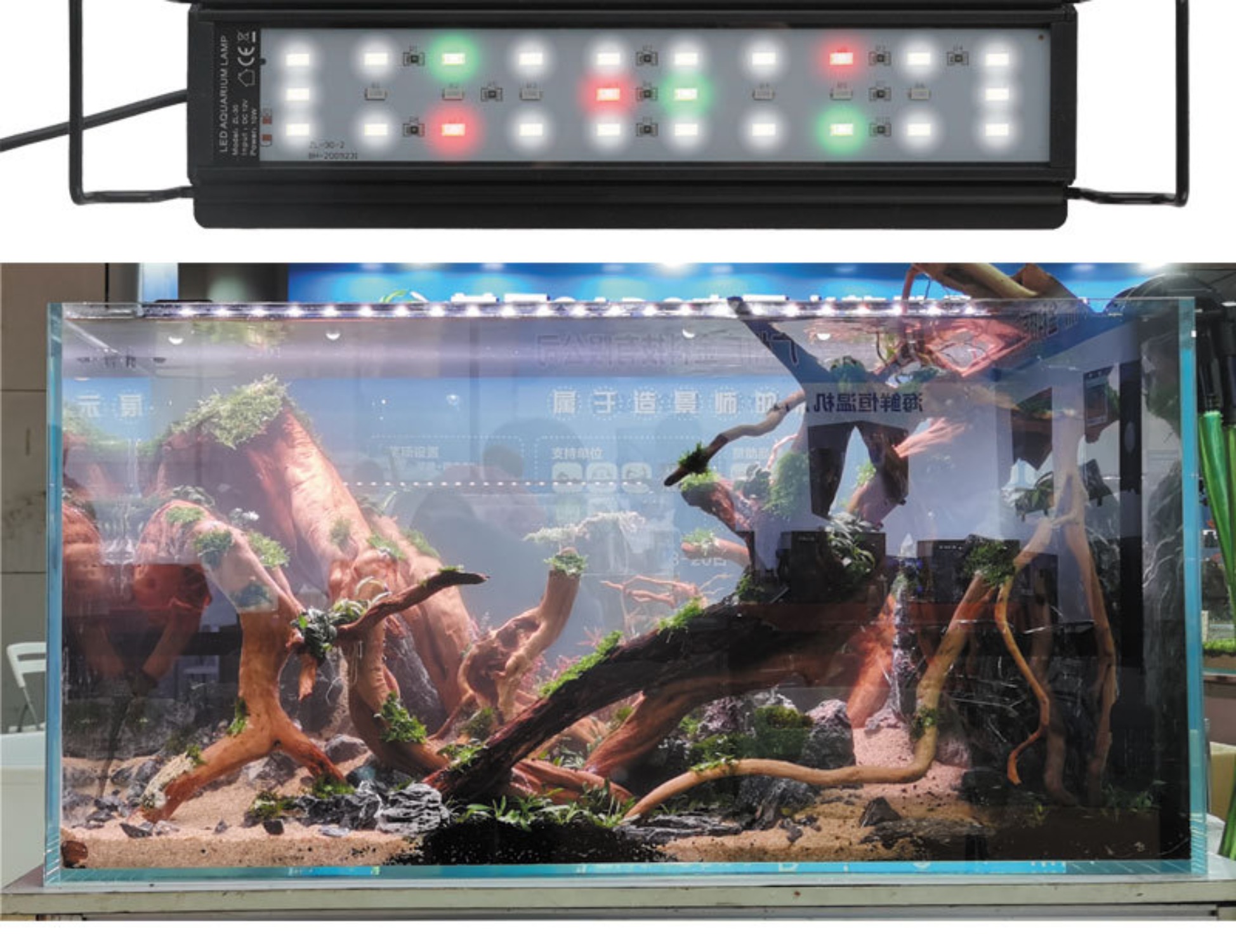 LED Aquarium Light 12 Inch wit - Planted Aquarium Freshwater recension och pris