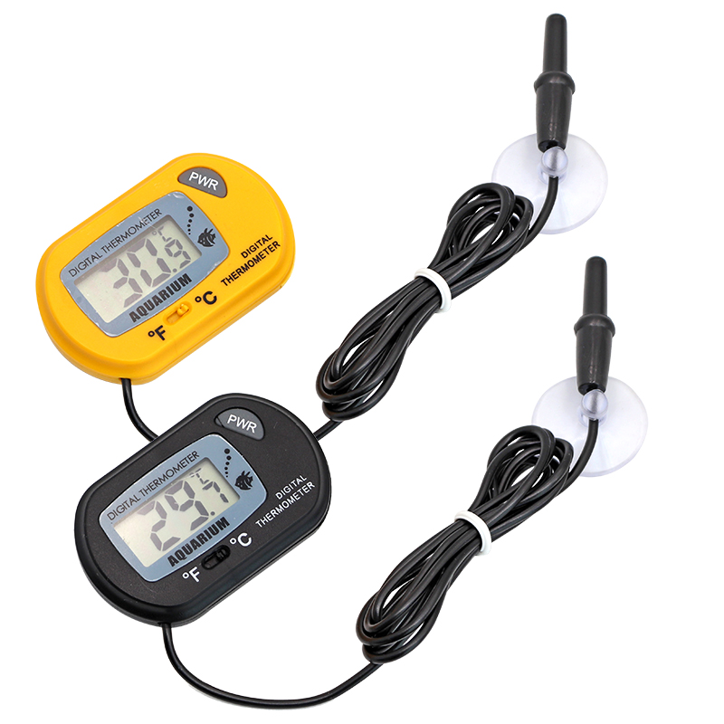Fish Tank Thermometer LCD Digi - Planted Aquarium Temperature recension och pris