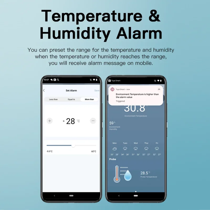 Tuya WiFi Temperature Humidity - Planted Aquarium Temperature recension och pris