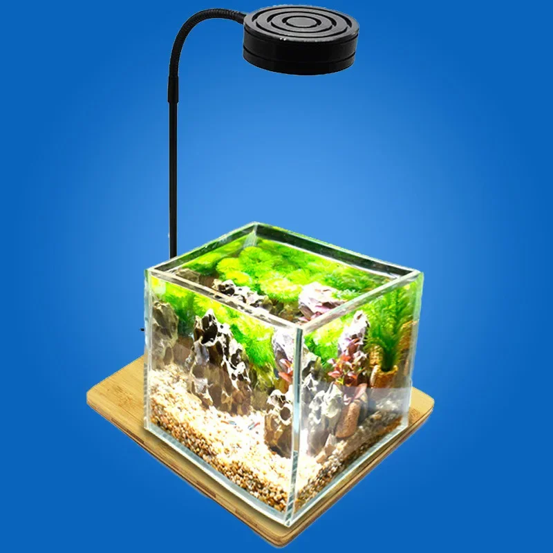 Mini LED Aquarium Light With B - Planted Aquarium Freshwater recension och pris