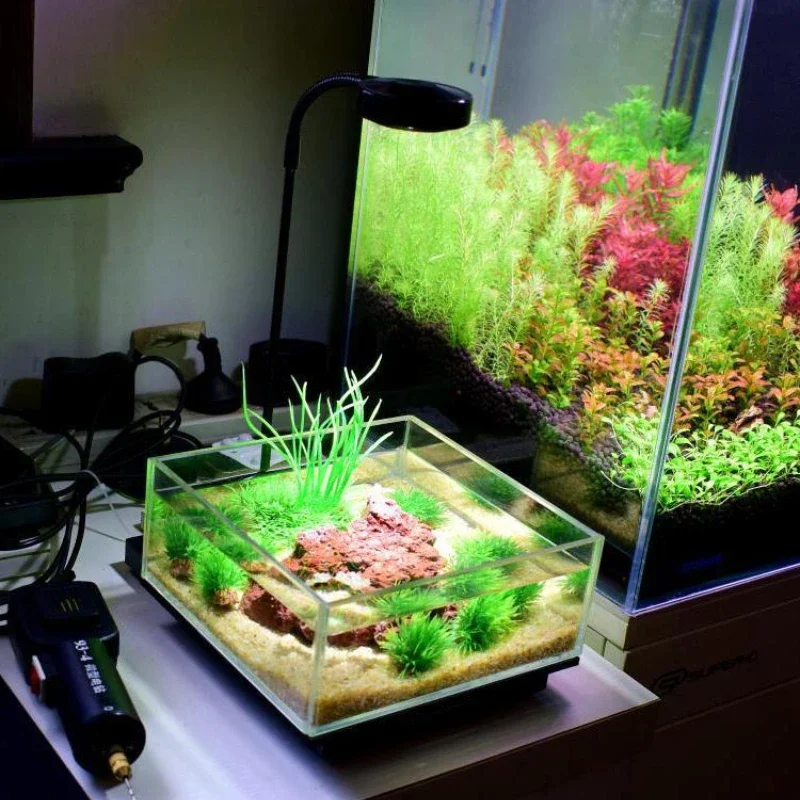 Mini LED Aquarium Light With B - Planted Aquarium Freshwater recension och pris