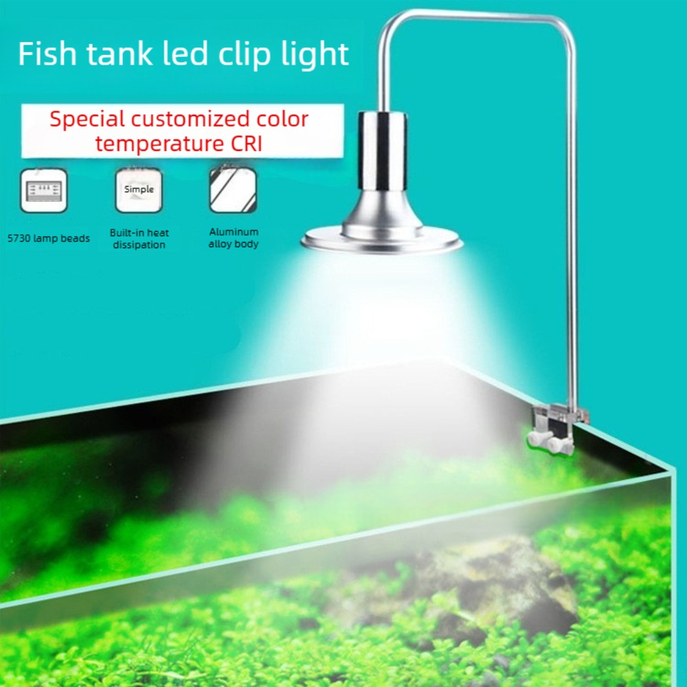 LED Fish Tank Light with Adjus - Planted Aquarium Freshwater recension och pris