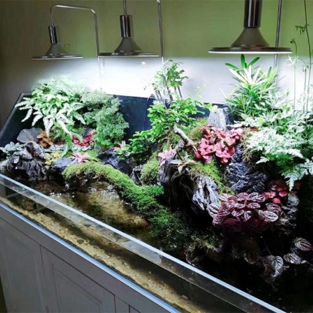 LED Fish Tank Light with Adjus - Planted Aquarium Freshwater recension och pris
