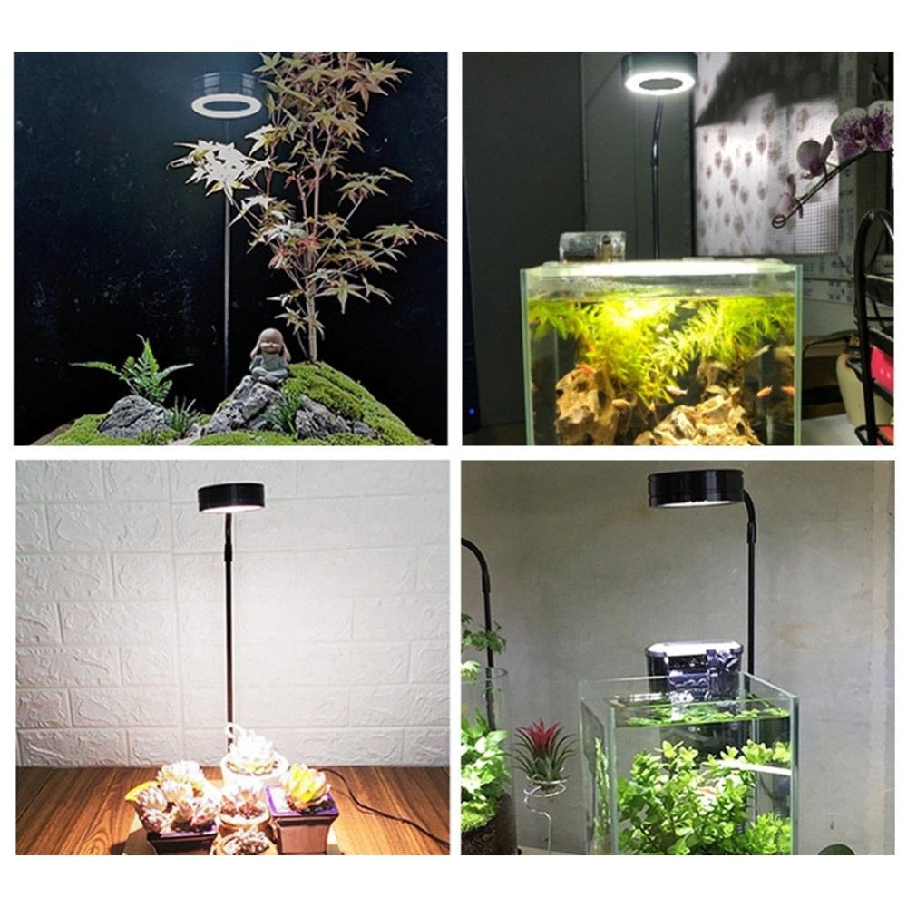 10W Fish Tank LED Lamp with Wo - Aquarium Plant On Wood recension och pris