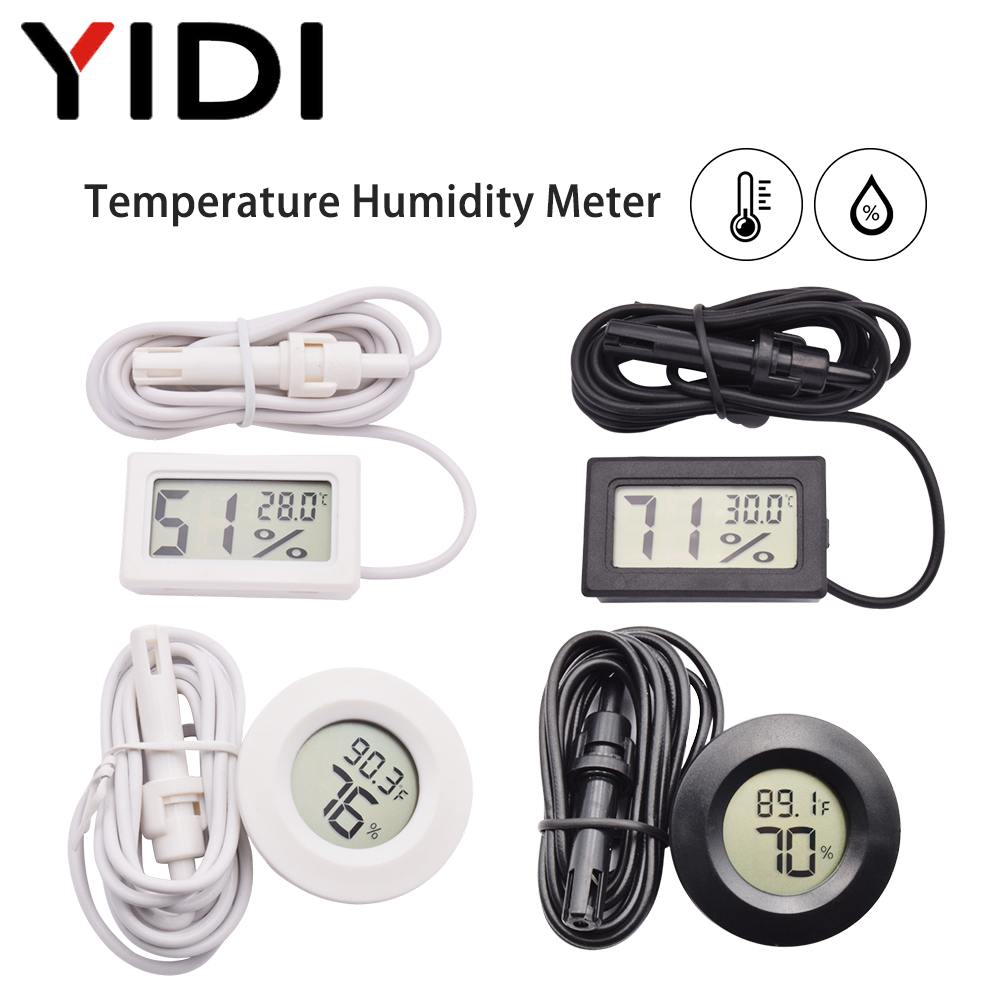 Digital Mini LCD Thermometer H - Planted Aquarium Temperature recension och pris