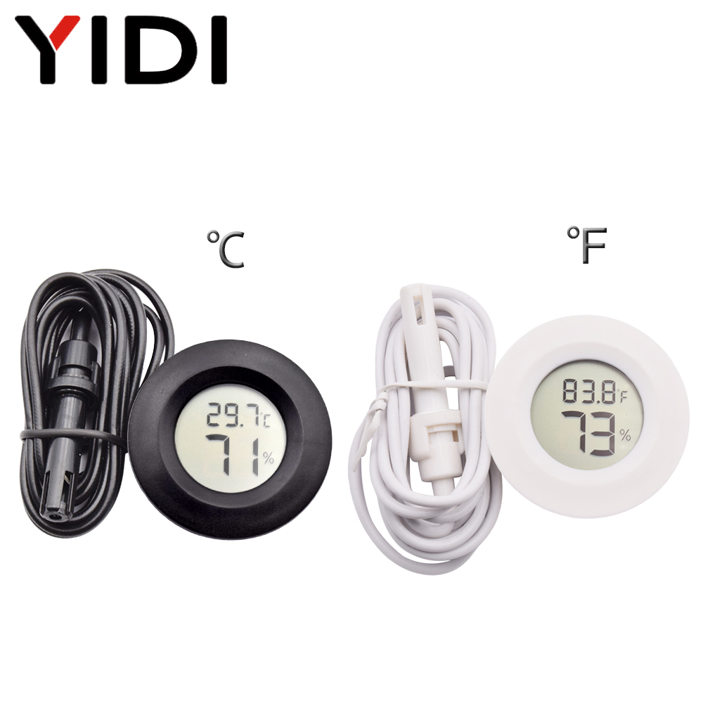 Digital Mini LCD Thermometer H - Planted Aquarium Temperature recension och pris