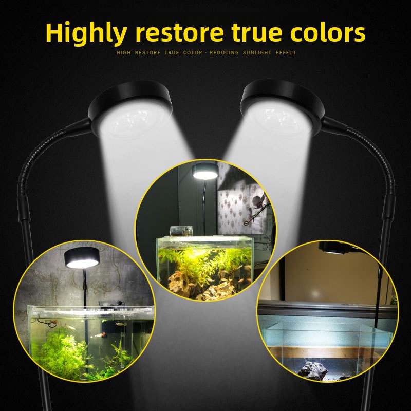 USB Timed Dimming Ultra-White  - Aquarium Plant On Wood recension och pris