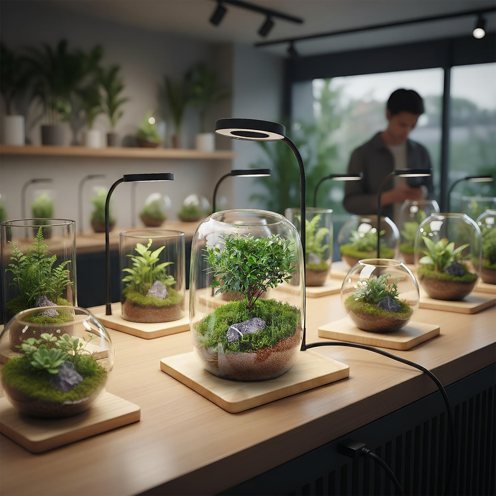 Plant Lights For Indoor Growin - Aquarium Plant On Wood recension och pris
