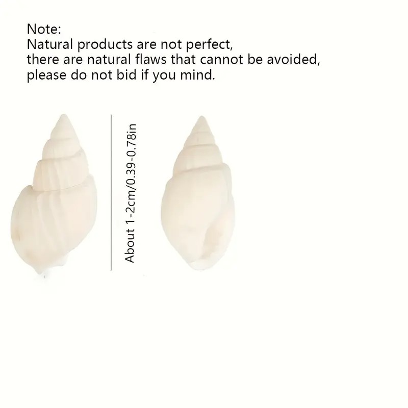 Natural White Mini Sea Shells  - Planted Aquarium Making recension och pris