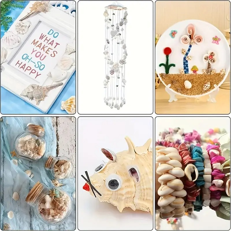 Natural White Mini Sea Shells  - Planted Aquarium Making recension och pris